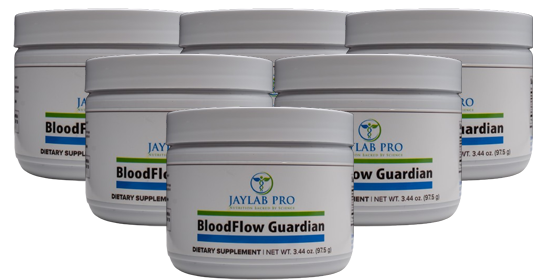 JayLab Pro BloodFlow Guardian Six Bottles